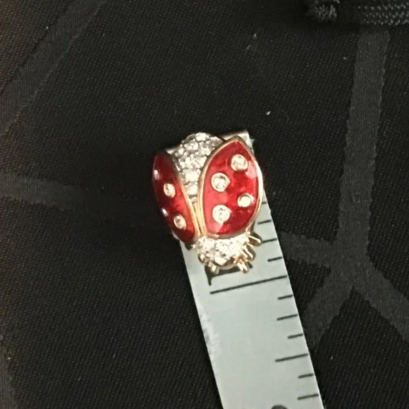 Swarovski Lady Bug Brooch - Picture 4 of 5